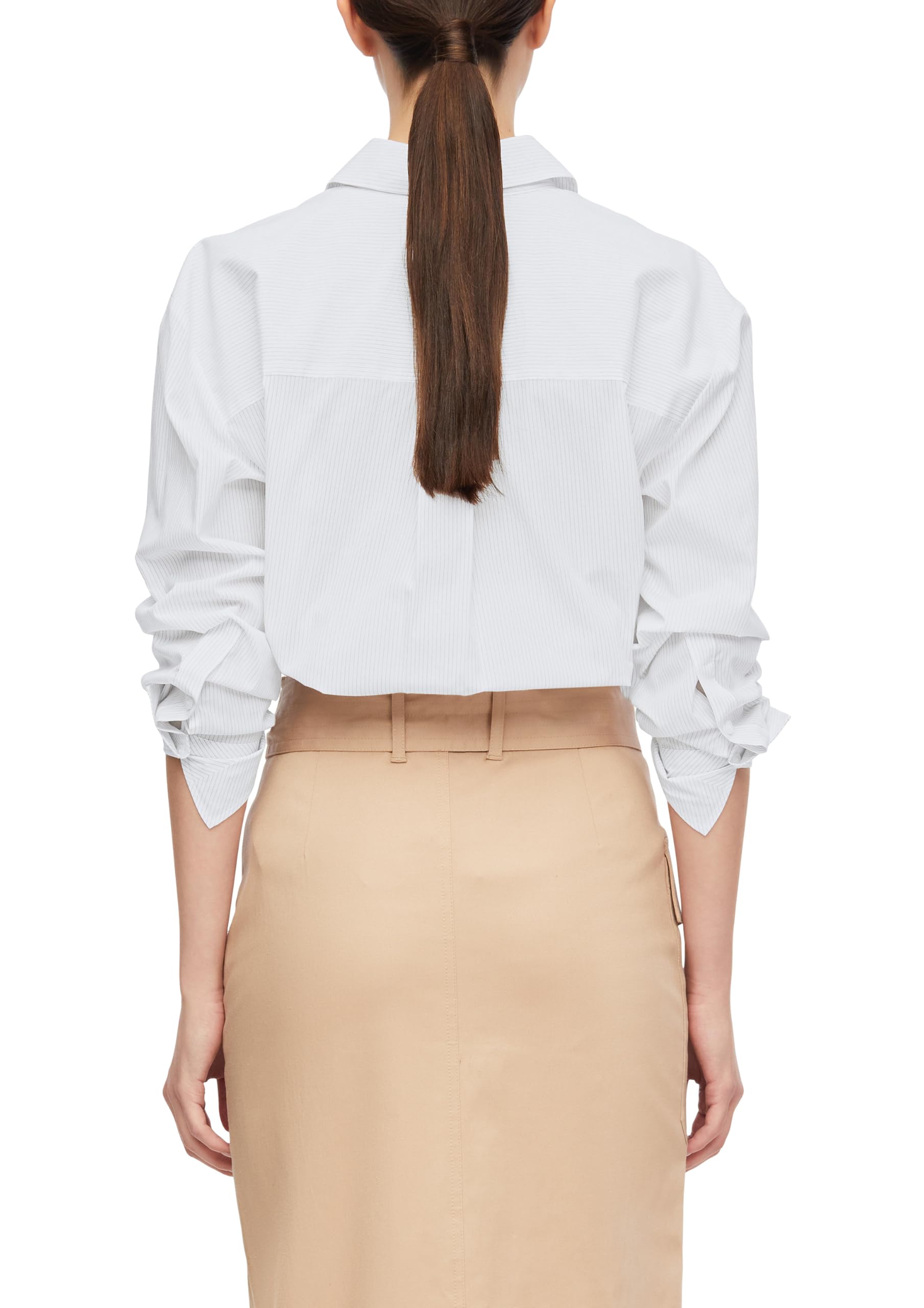 comma-bluse-langarm-damen-hemdbluse-mit-knopfleiste image 2