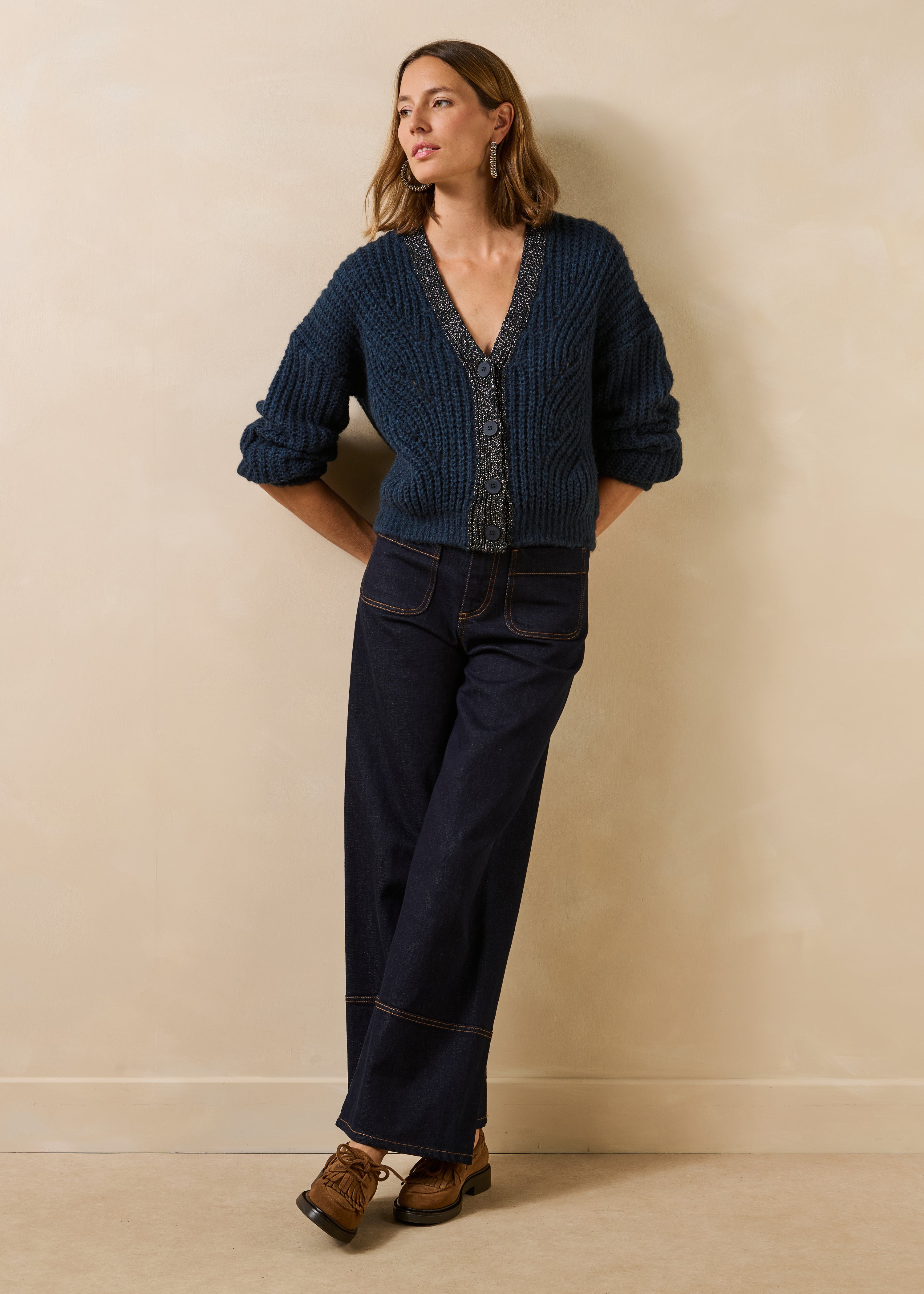 la-f-e-marabout-e-guilia-strickjacke-marine-alpaka-s image 2