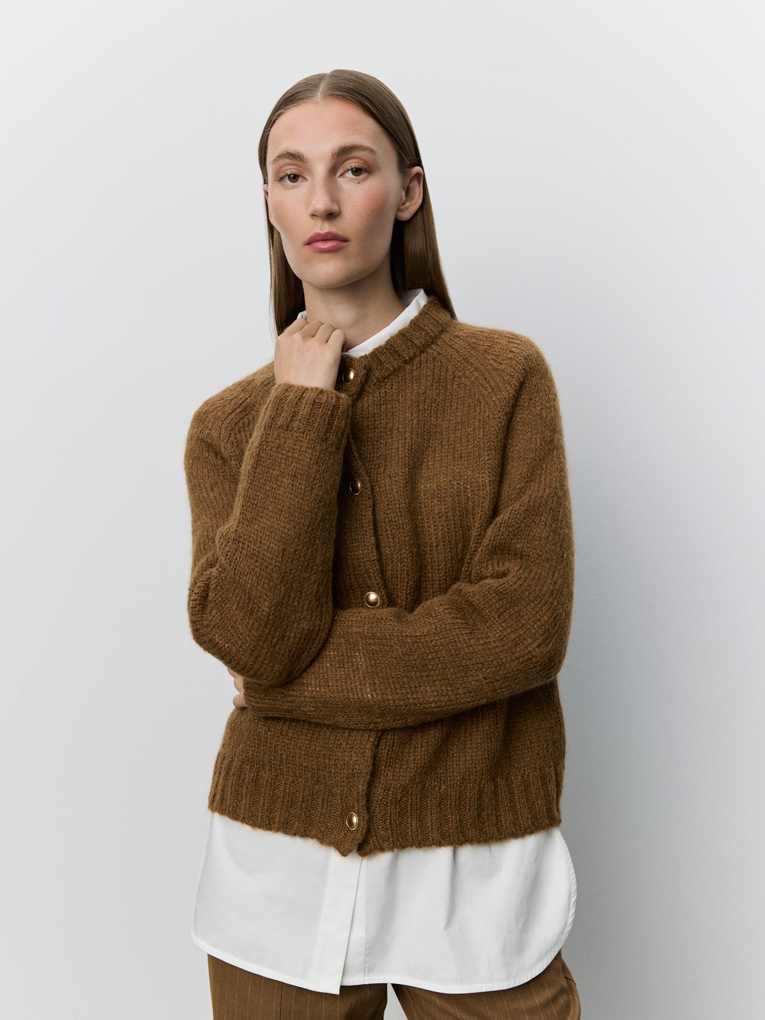 sofie-schnoor-women-selmasw-strickjacke-maple-brown-mohair image 5