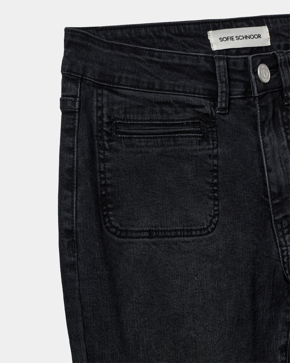 sofie-schnoor-women-firenzesw-flare-jeans-washed-black image 3