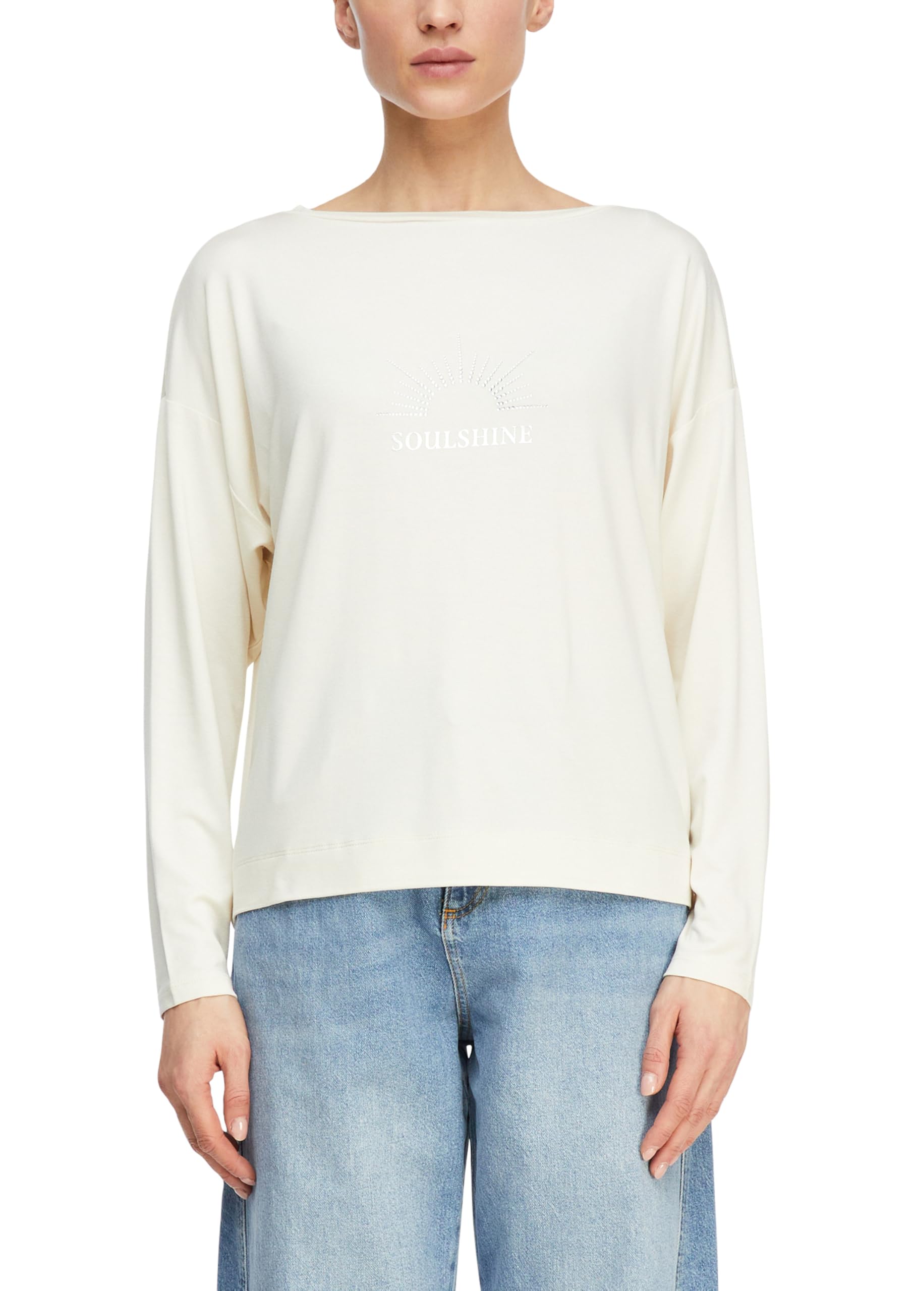 comma-langarm-t-shirt-u-boot-frontprint-pastellt-rkis image 8