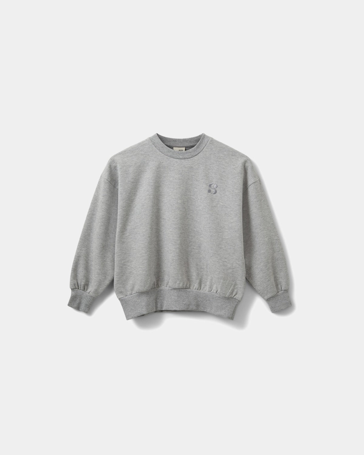 sofie-schnoor-elisy-sweatshirt-grey-melange-baumwolle image 1