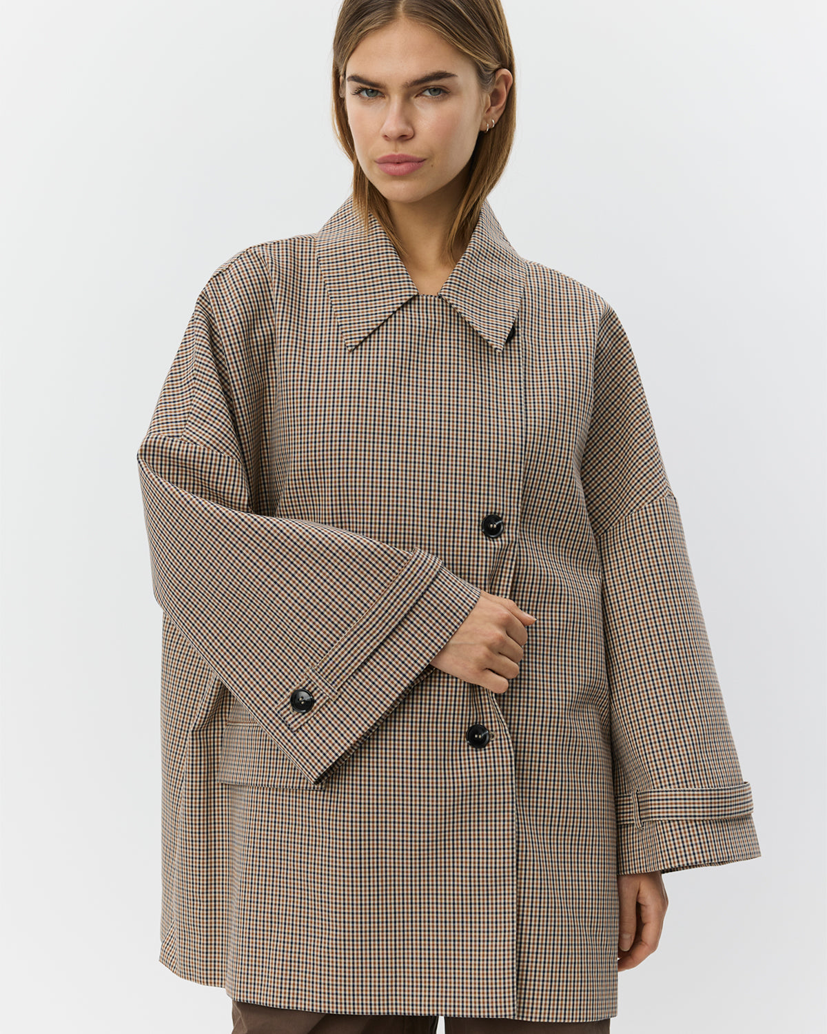 sofie-schnoor-women-selinasw-jacke-karojacke-oversize-check image 5