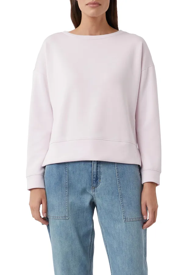 comma-sweatshirt-fabricmix-gr-44-schwarz-pullover image 1