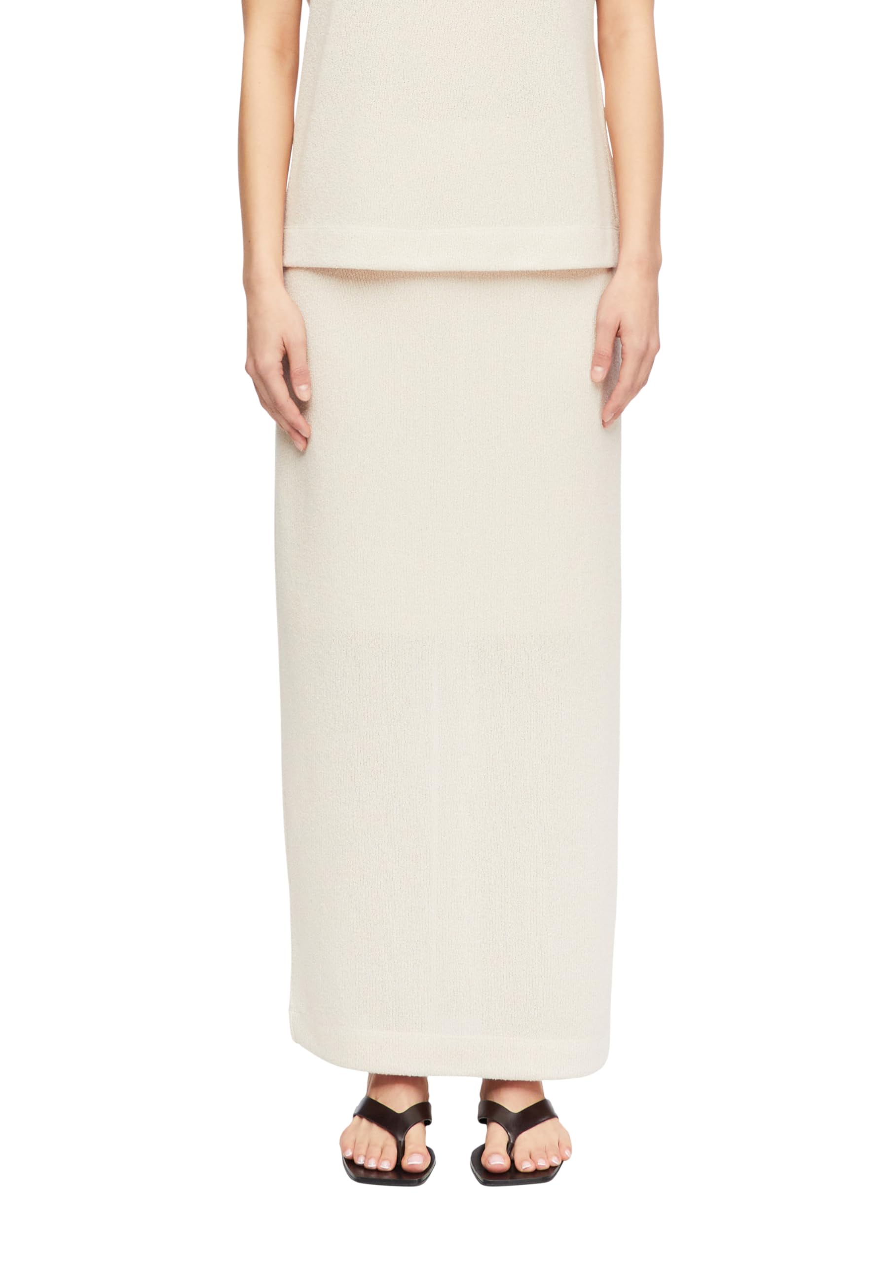 comma-skirts-maxi-rock-gr-e-38-mit-elastikbund-slim-fit image 1