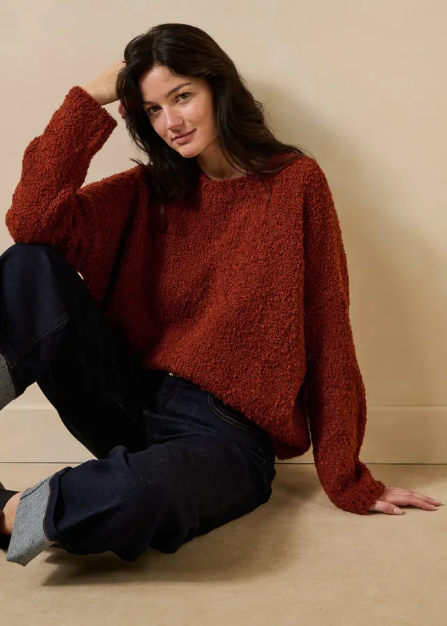 la-f-e-marabout-e-tresia-pullover-terracotta-wolle-alpaka image 1