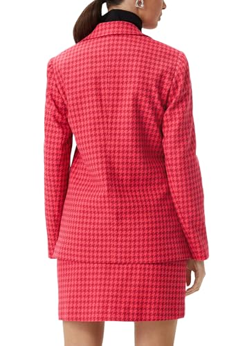 comma-dobby-blazer-hahnentritt-muster-blazer image 8