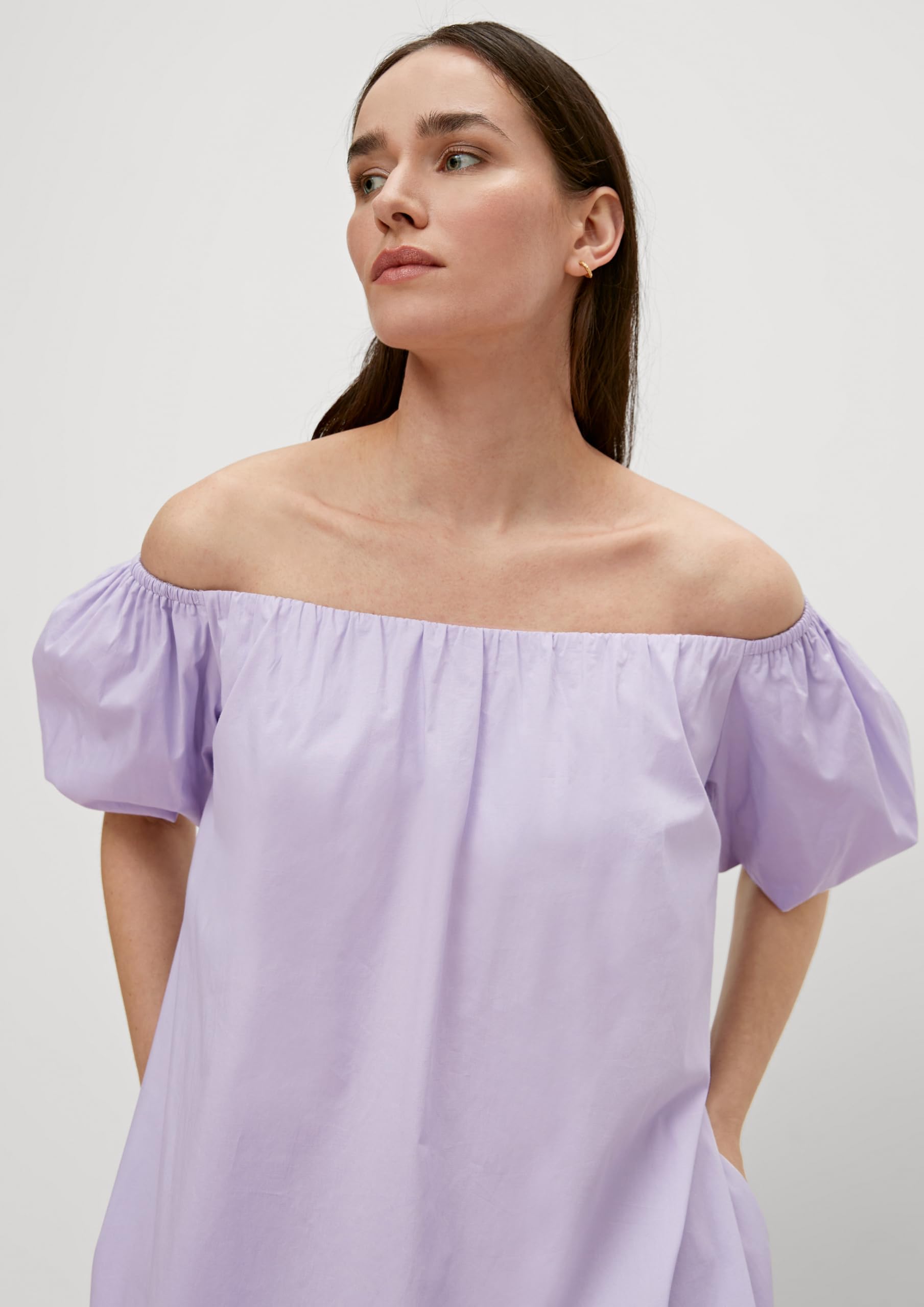 comma-kleid-mit-raffung-rosa-gr-e-40 image 3