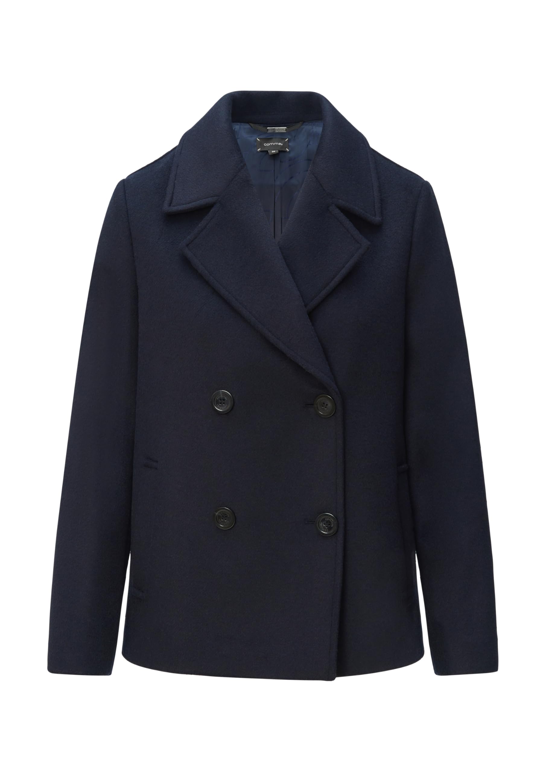 comma-2154848-jacke-damen-40-blau-logo-detail image 3