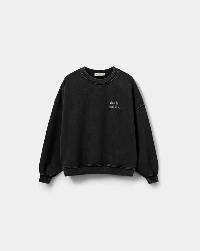sofie-schnoor-women-parossw-s263311-sweatshirt-washed-black image 1