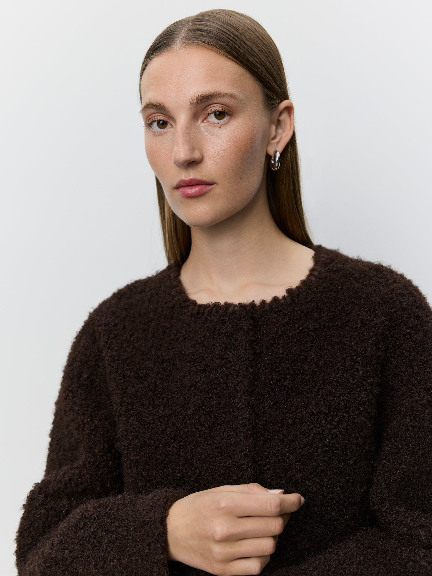 sofie-schnoor-women-juno-jacke-braun-kunstfell-boucle image 5