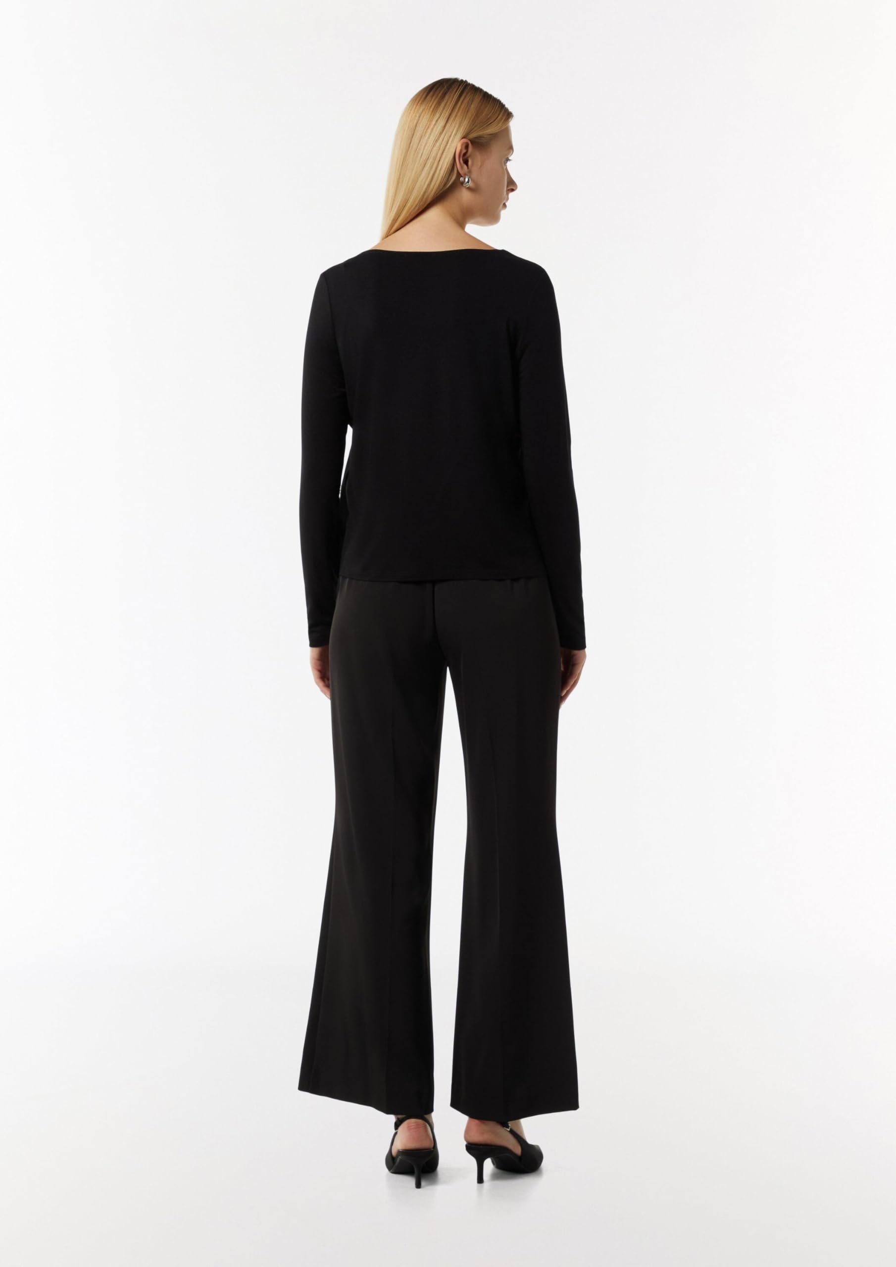 comma-longsleeve-fabricmix-shirt-gr-40-mit-schmuck-detail image 6