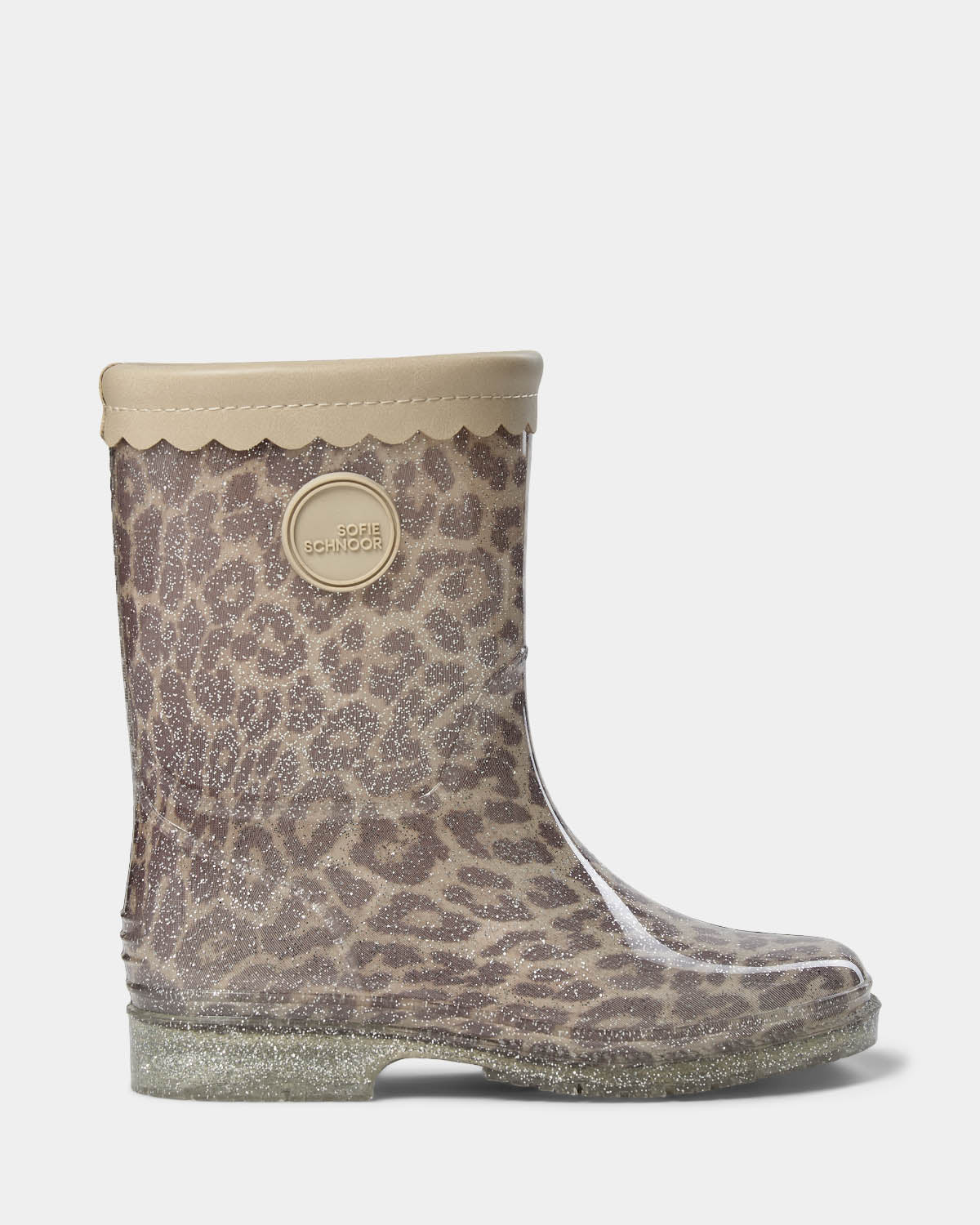 sofie-schnoor-kids-nillesk-gummistiefel-beige-leopard image 1