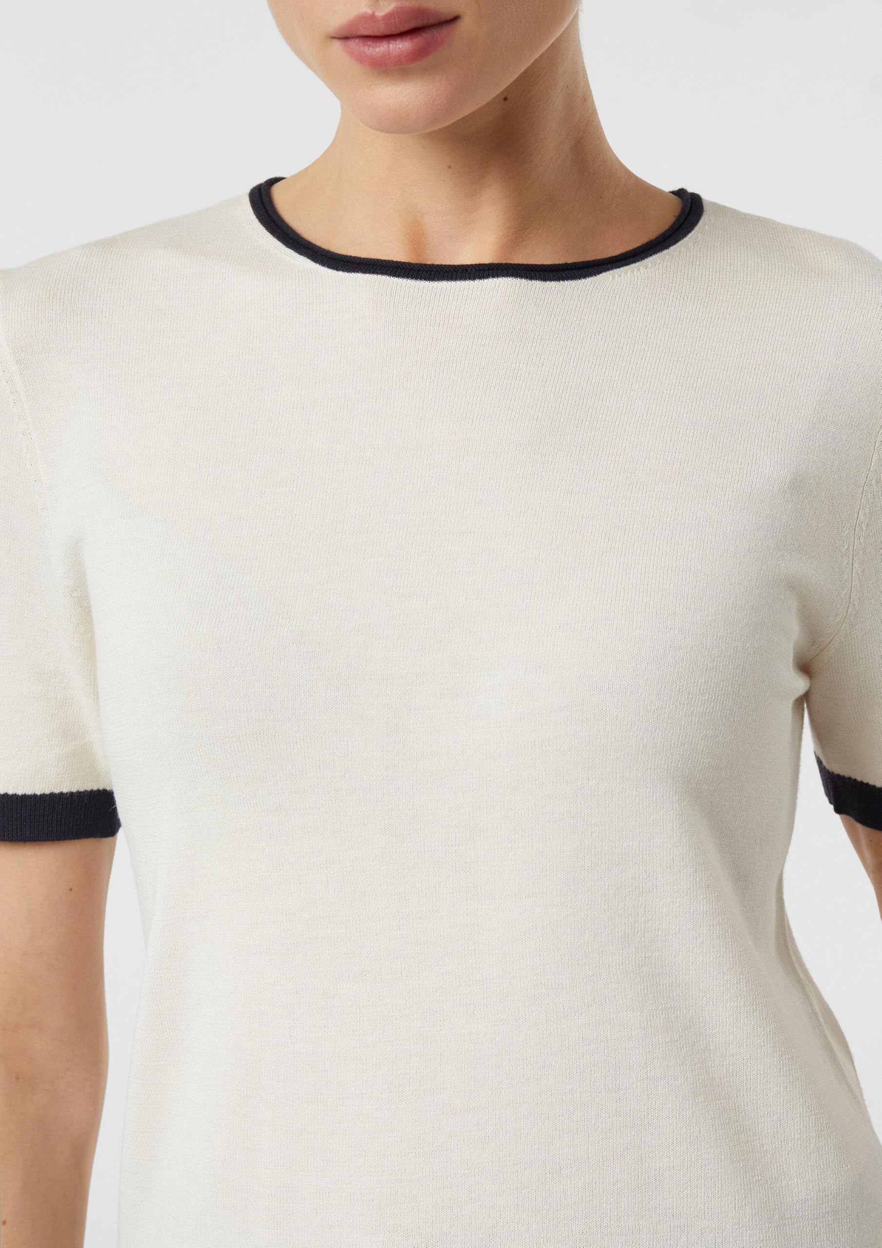 comma-feinstrick-shirt-damen-wei-gr-42-kontrast image 3