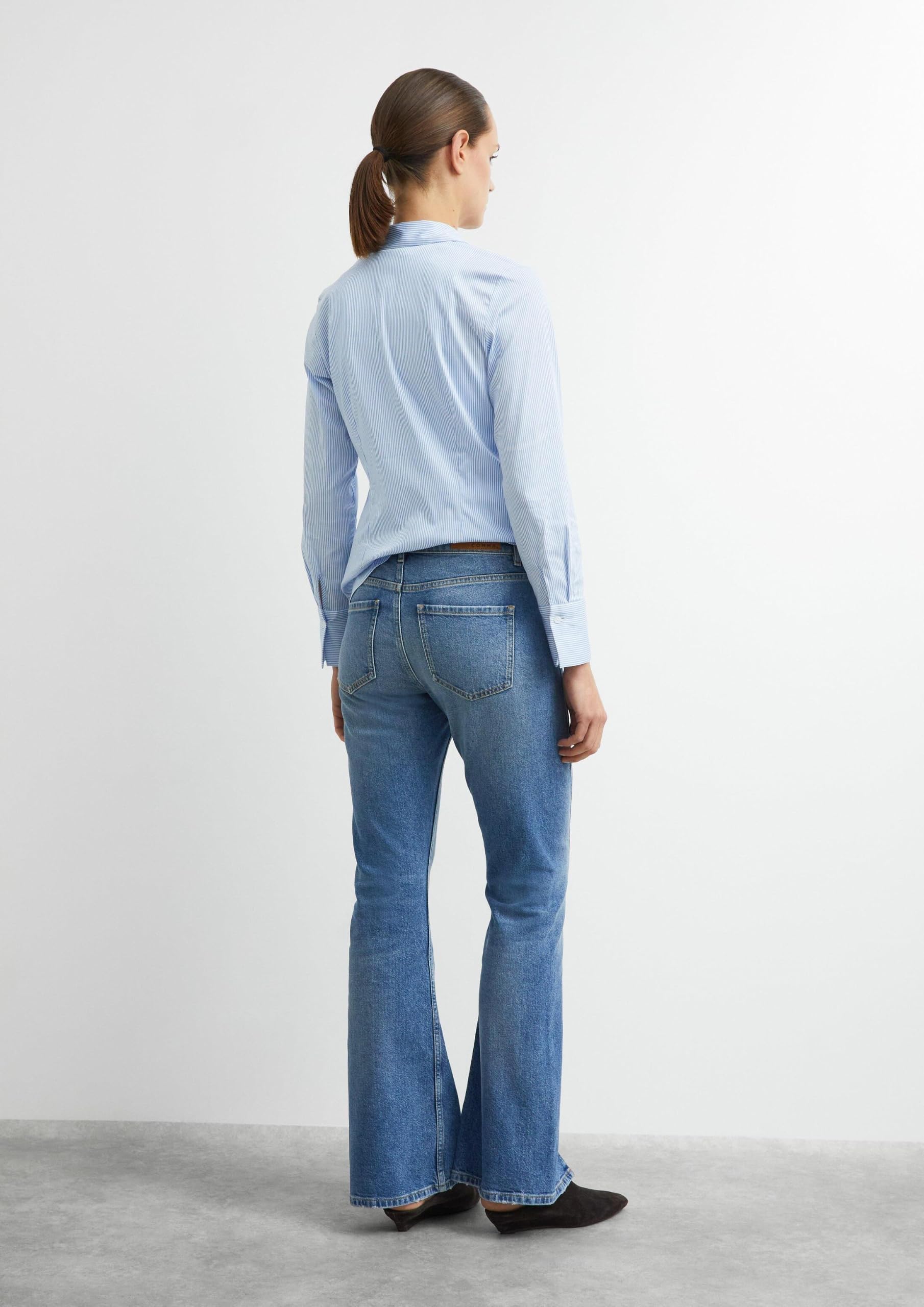 comma-jeans-flared-high-rise-damen-gr-e-42 image 7