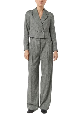 comma-blazers-verk-rzter-herringbone-blazer-jacke image 8