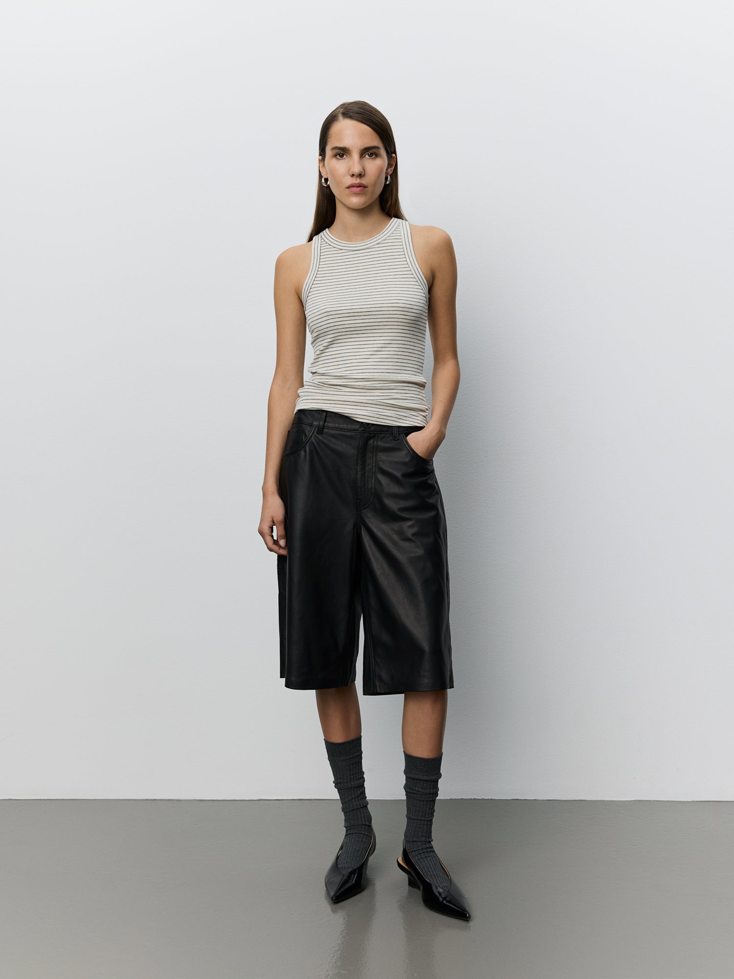 sofie-schnoor-women-julliesw-top-grau-gestreift image 2