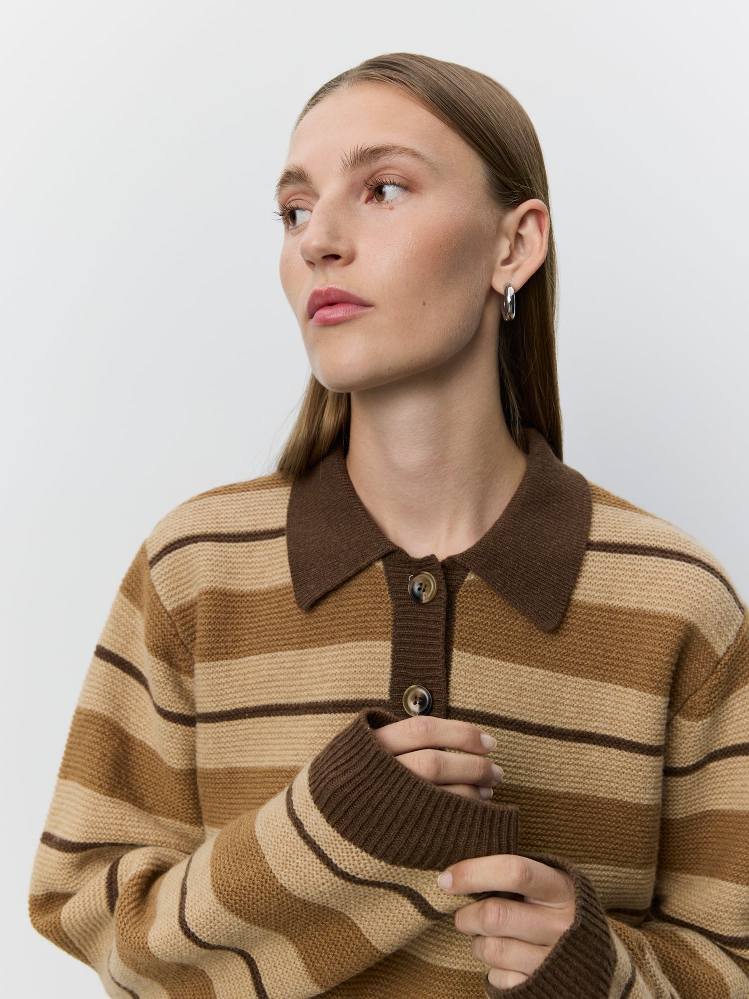 sofie-schnoor-women-s263170-stormasw-strickpolo-braun-lammwolle image 7