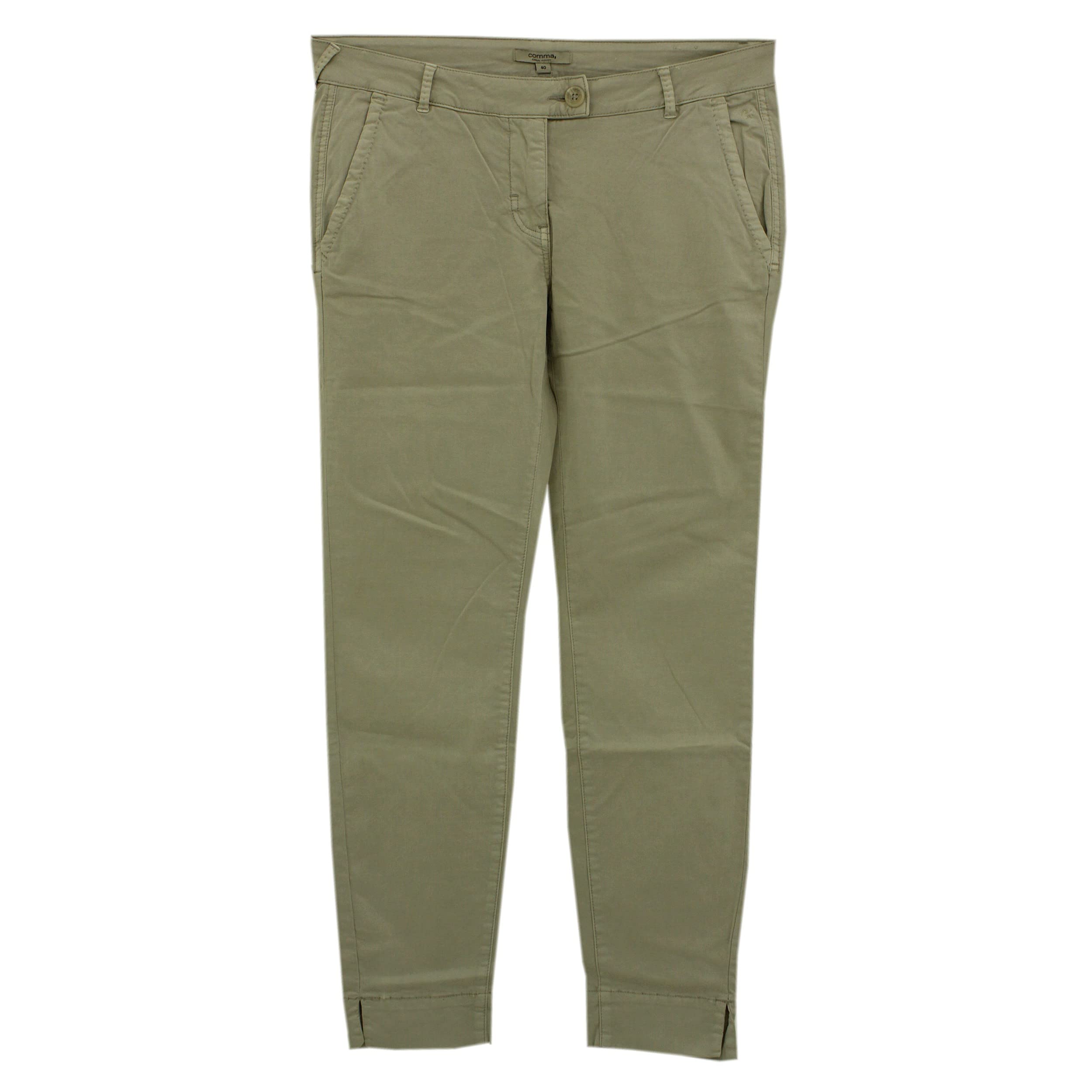 comma-jeans-hose-popelinestretch-chino-beige-8083-baumwolle image 1