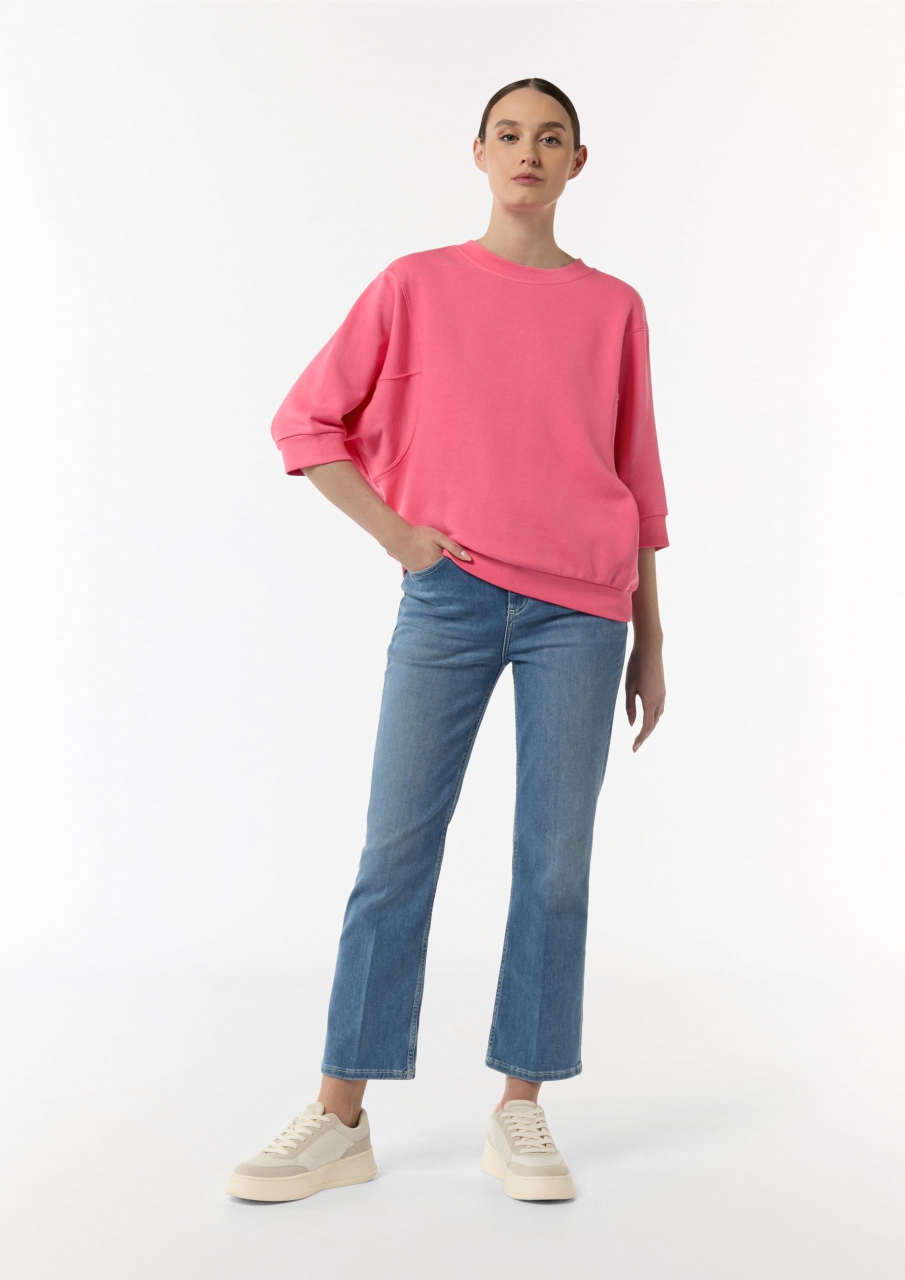 comma-sweatshirt-2148231-3-4-arm-gr-42-basic image 2