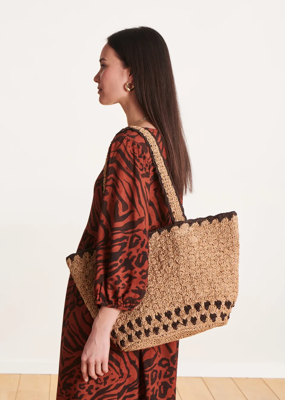 la-f-e-marabout-e-damien-korbtasche-beige-raphia-optik image 1