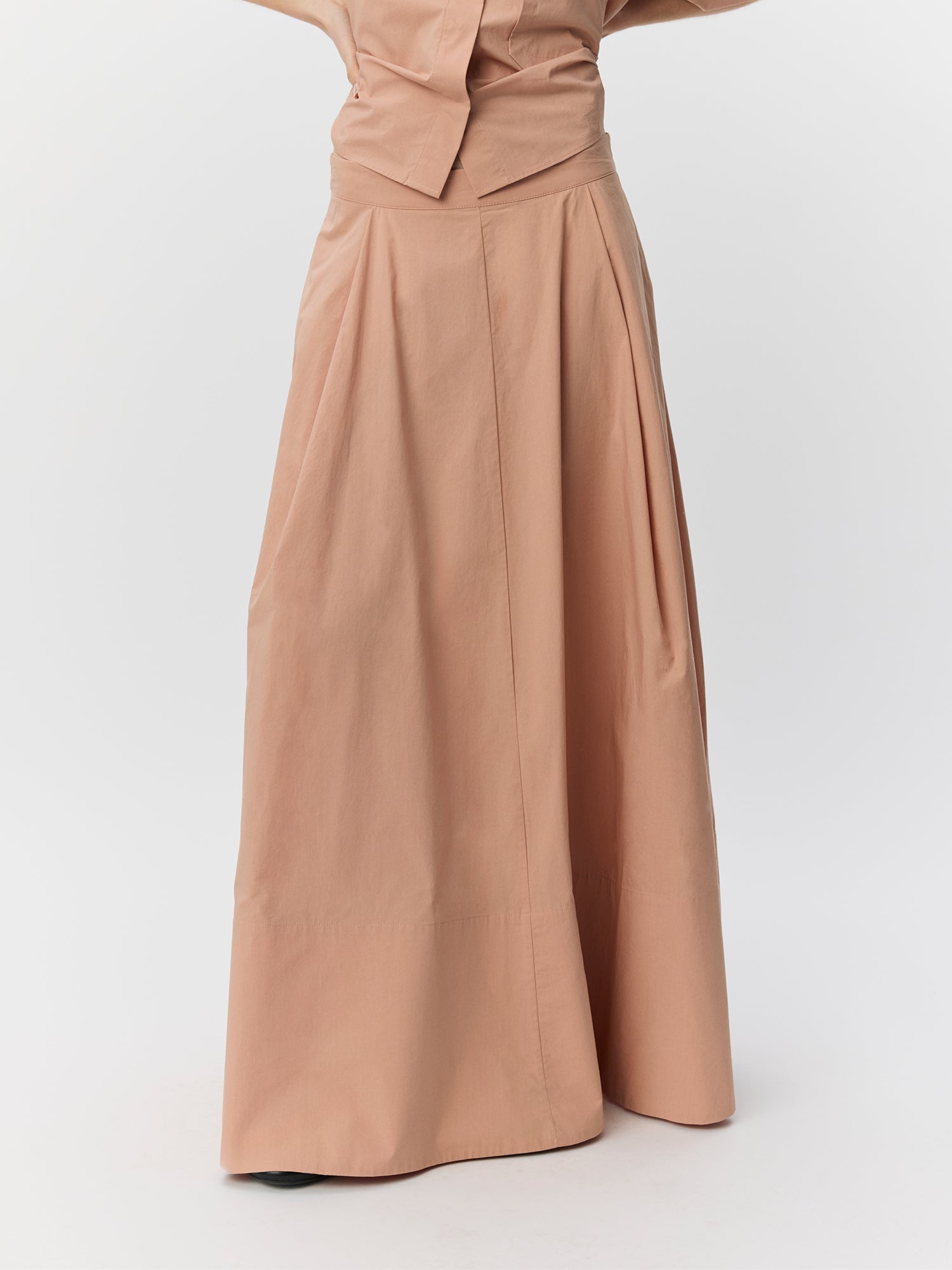 sofie-schnoor-noorsw-maxi-rock-baumwolle-caf-cr-me image 5