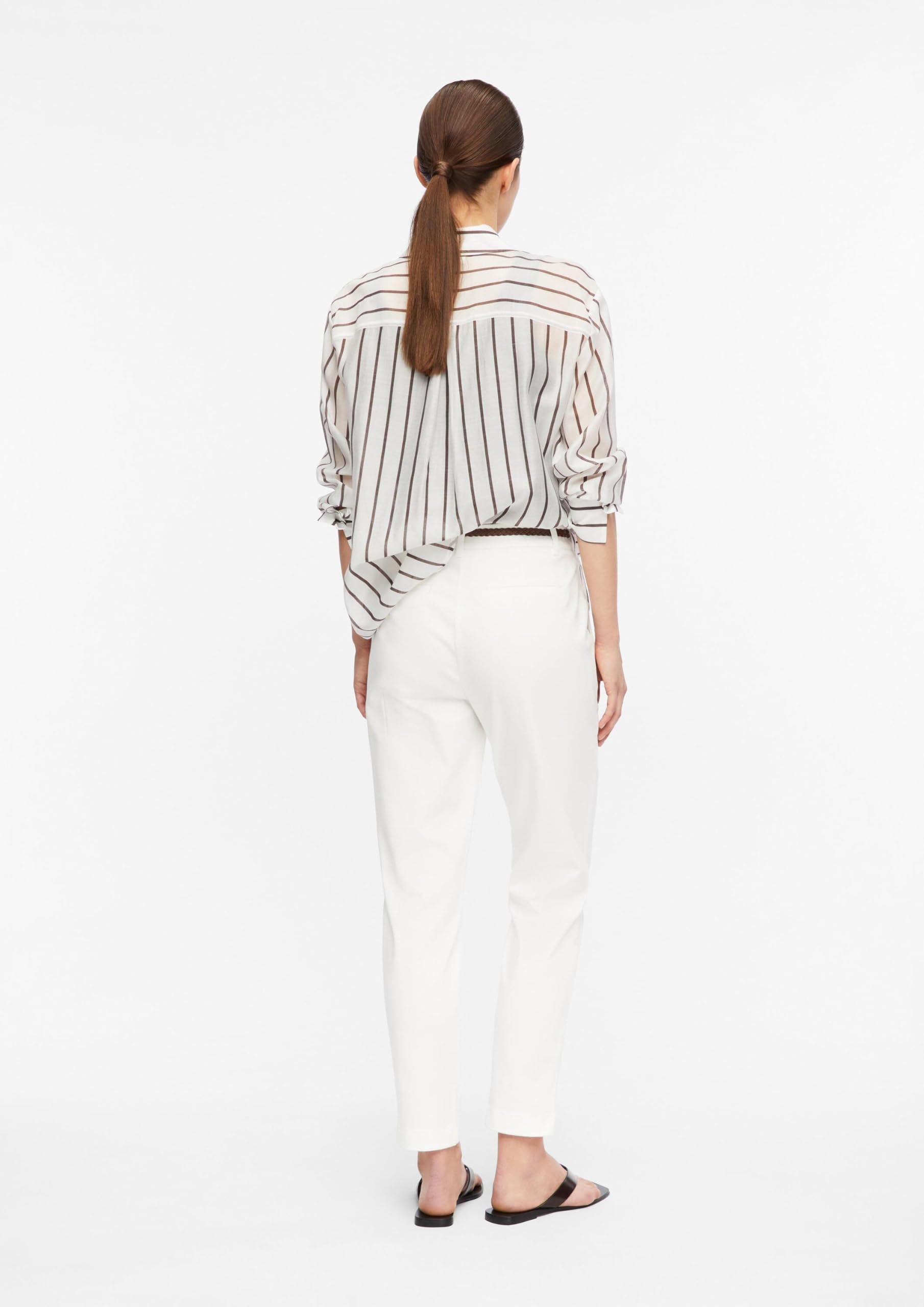 comma-chino-tapered-leg-gr-34-ankle-mit-flechtg-rtel image 7