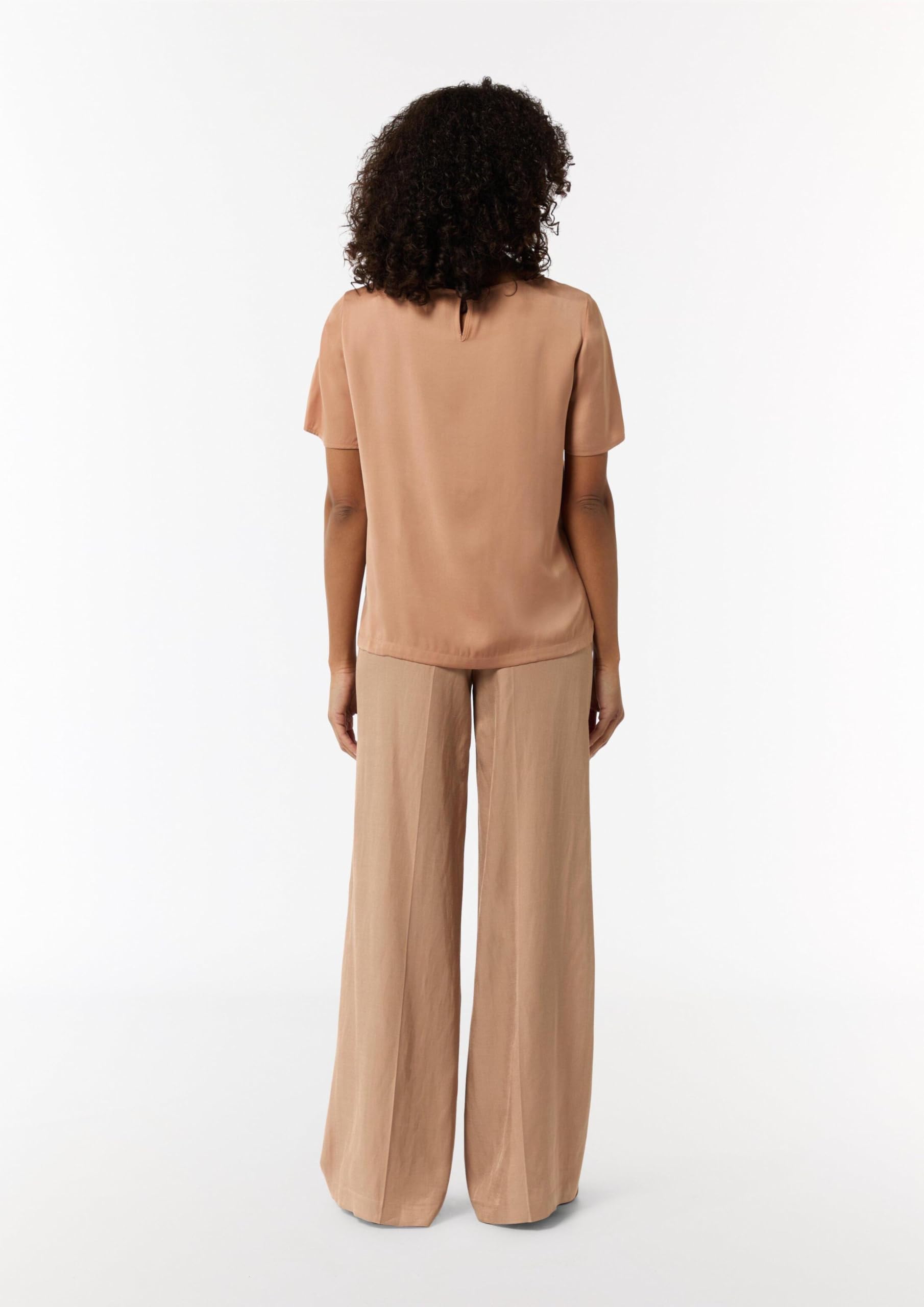 comma-blouses-satinshirt-relaxed-fit-koralle image 6
