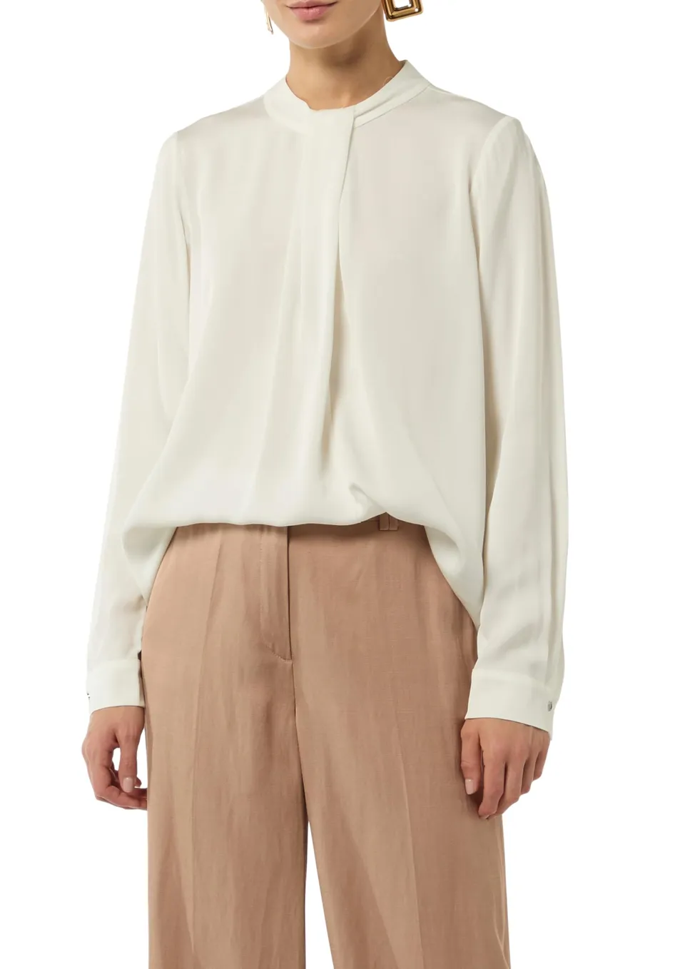 comma-bluse-falten-detail-cr-pe-gr-36 image 1