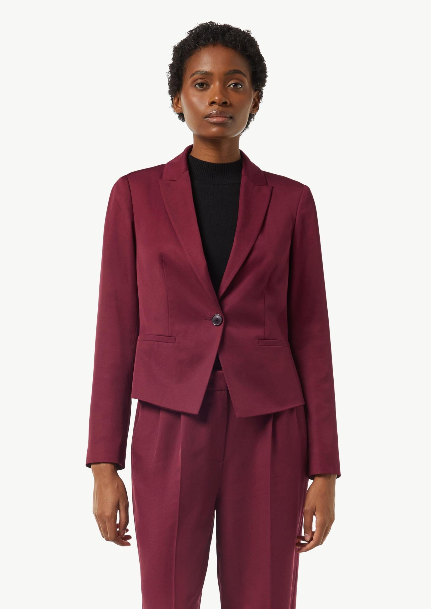 comma-kurzer-blazer-mit-reverskragen-damen-kurz image 5
