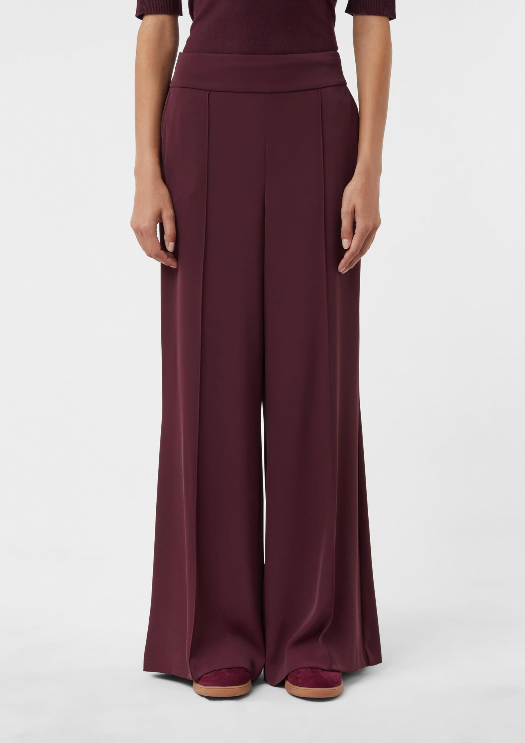 comma-trousers-klassische-marlenehose-gr-46-bordeaux image 5