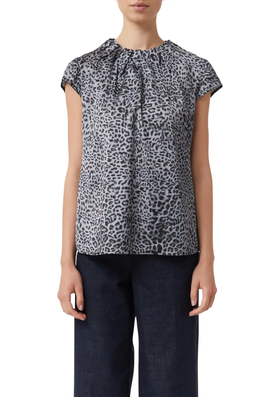 comma-sonja-satinbluse-all-over-print-gr-36 image 1
