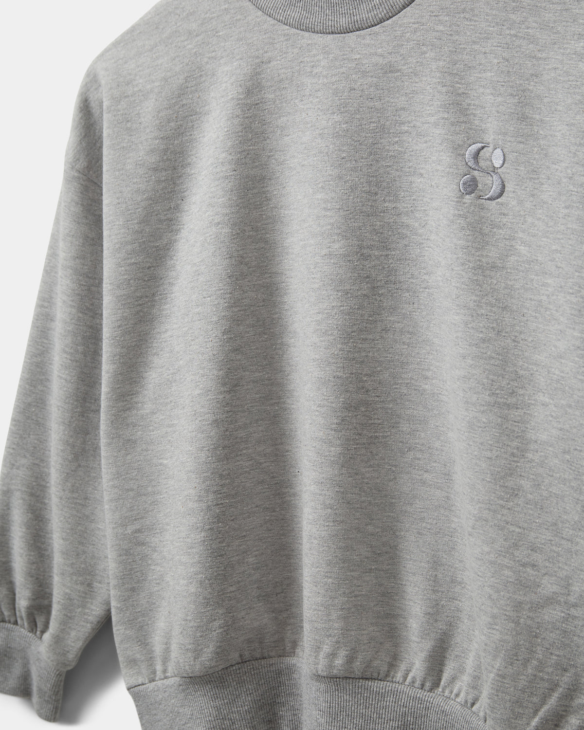 sofie-schnoor-elisy-sweatshirt-grey-melange-baumwolle image 3
