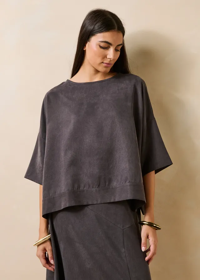 la-f-e-marabout-e-gorlet-top-anthrazit-lyocell-satin image 1