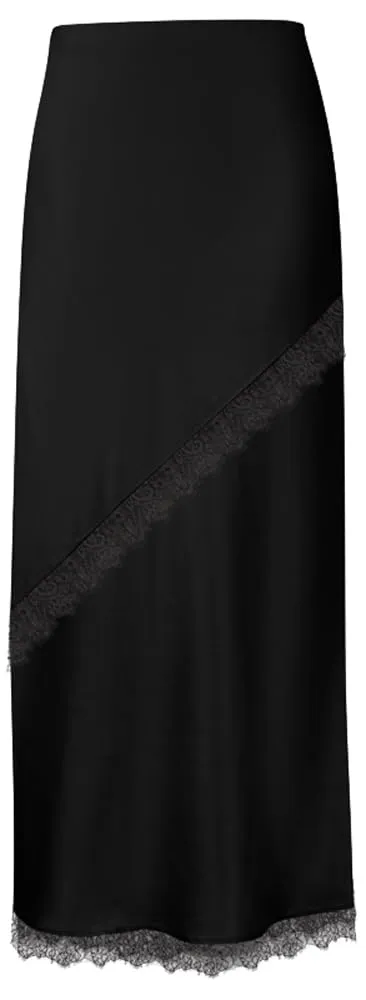 comma-satin-rock-damen-flie-end-midi image 1