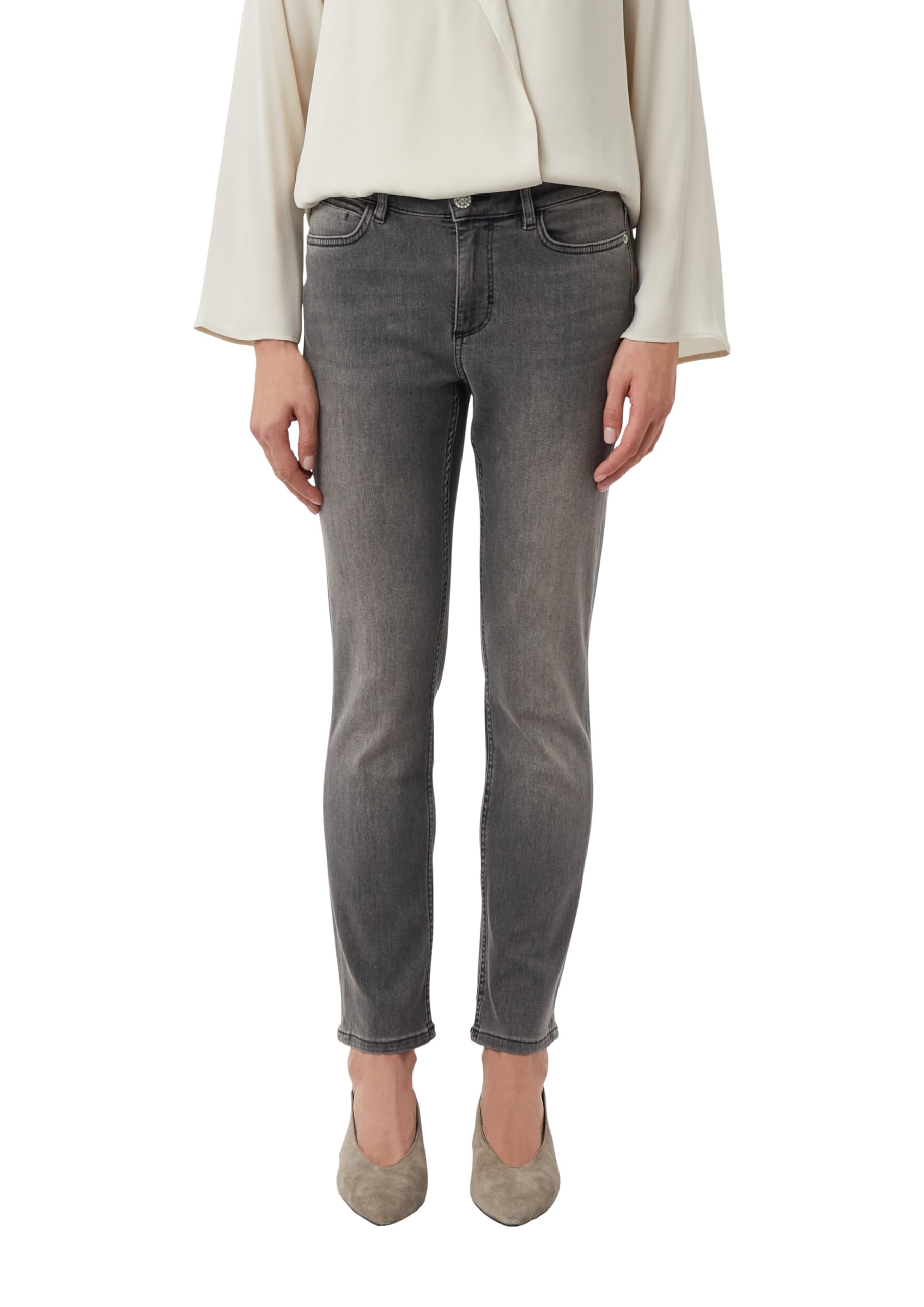 comma-slim-fit-jeans-damen-stretch-gr-46-knopf image 1