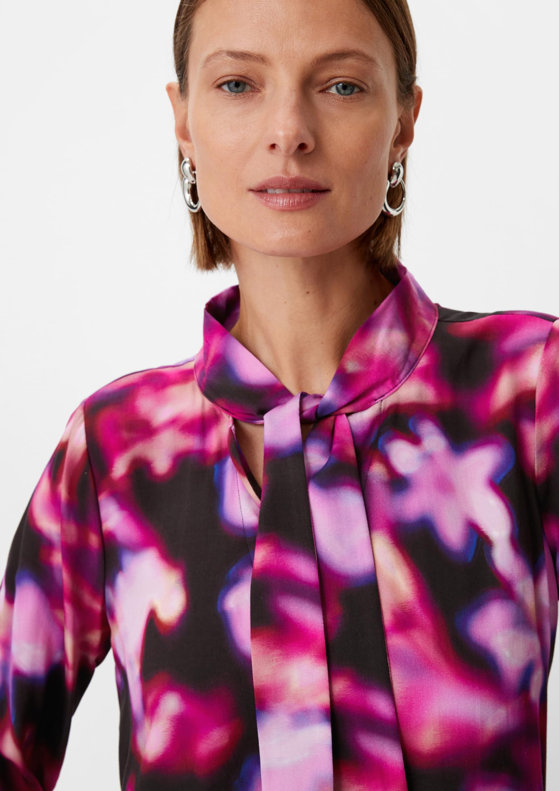 comma-blouses-schluppenbluse-gr-38-allover-muster image 4