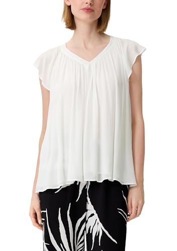 comma-cr-pe-bluse-damen-bluse-gr-40-viskose-raffung image 8