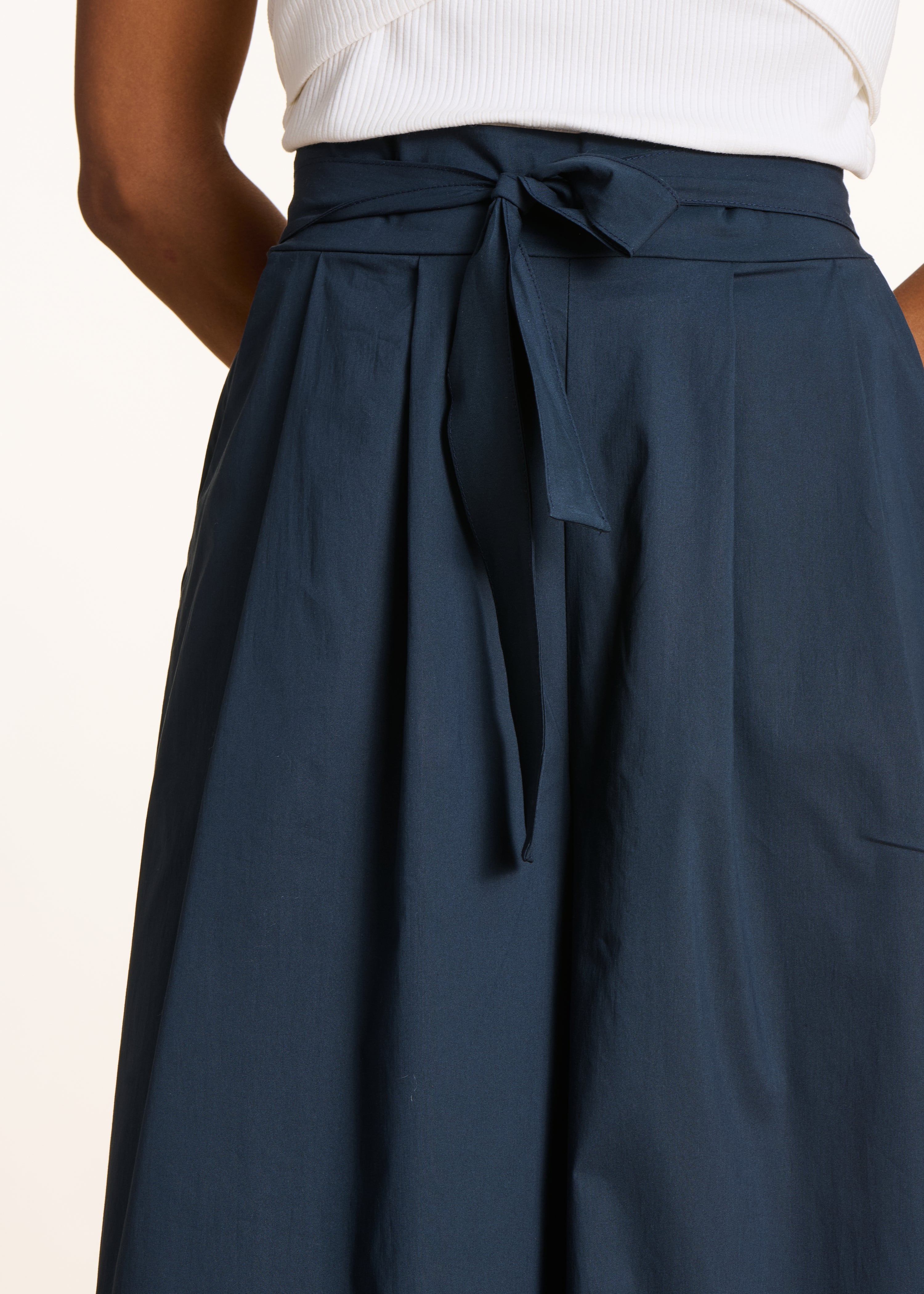 la-f-e-marabout-e-dactus-stoffhose-7-8-marine-weites-bein image 5
