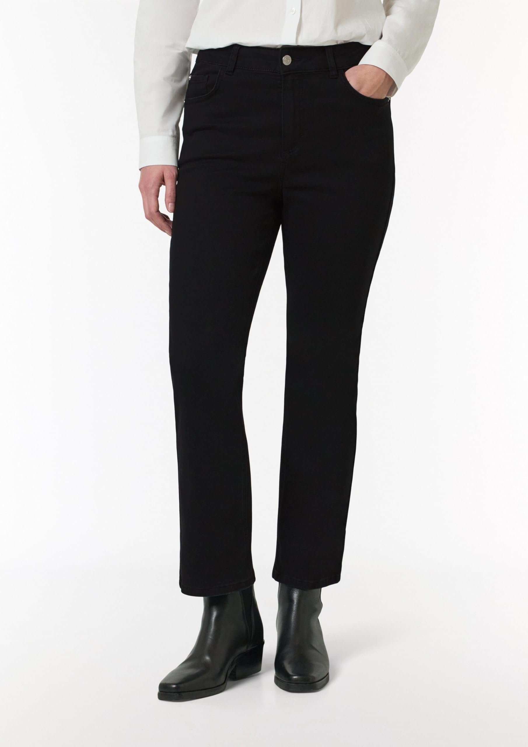 comma-jeans-flared-leg-jeans-schwarz-44-baumwollstretch image 5