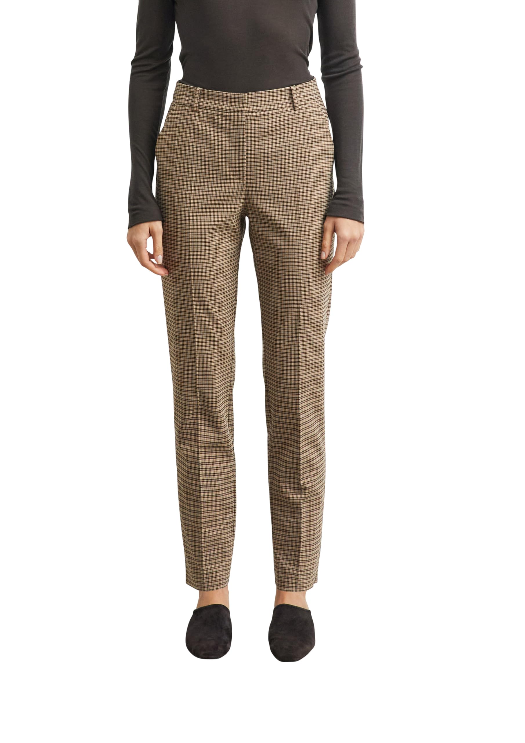 comma-trousers-cigarette-hose-karo-gr-32 image 1