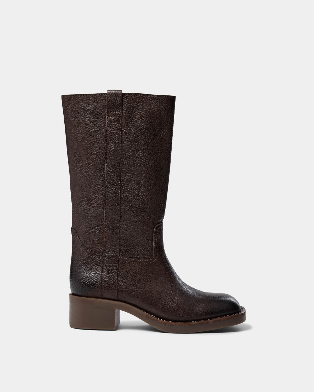 sofie-schnoor-women-jolenesw-lederstiefel-dunkelbraun-blockabsatz image 1