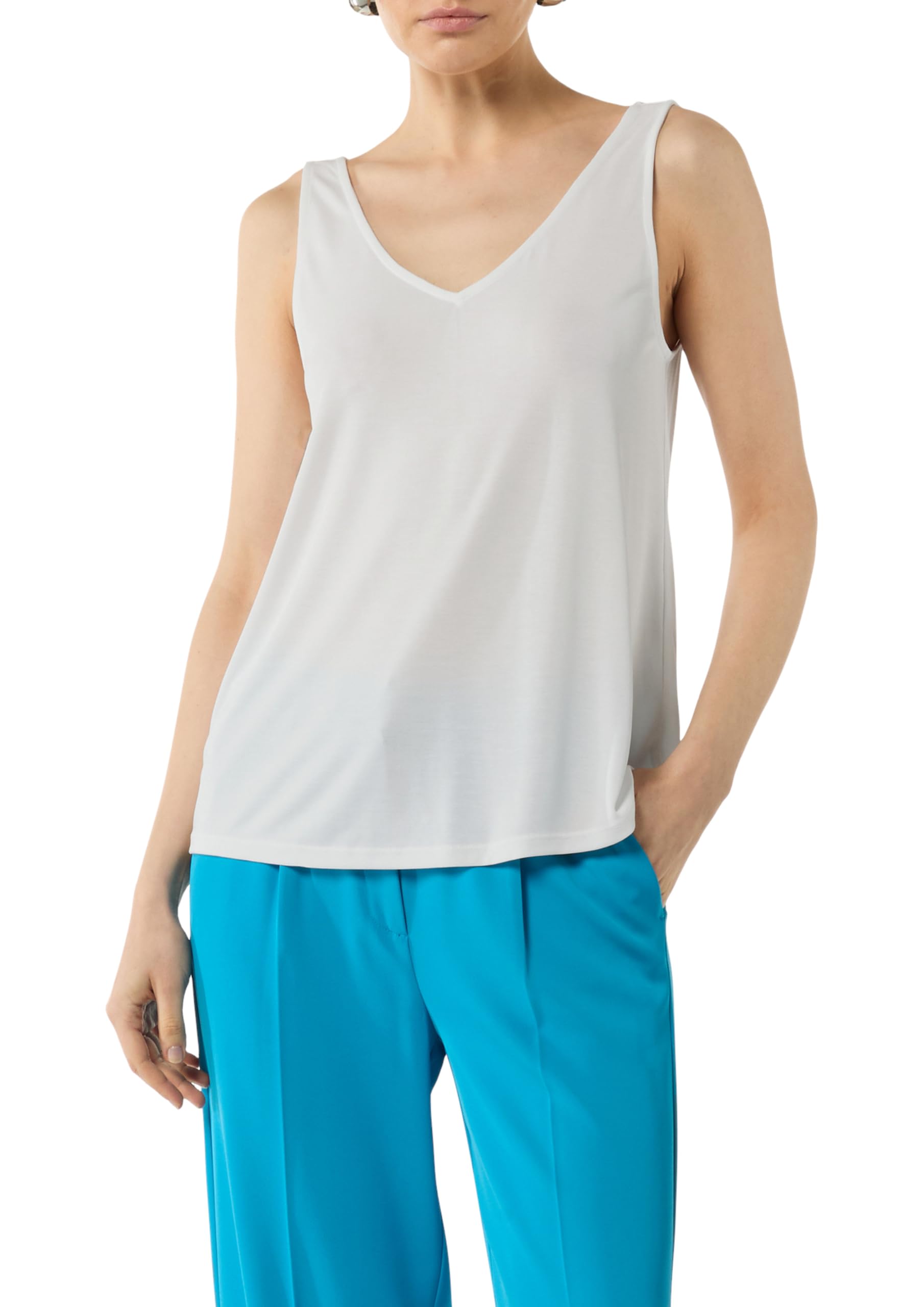 comma-v-neck-jersey-t-shirt-gr-38-gekreuzte-tr-ger image 7