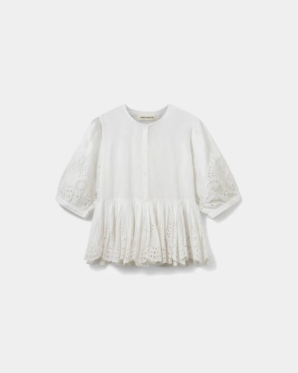 sofie-schnoor-women-hattiesw-bluse-schneewei-baumwolle image 1