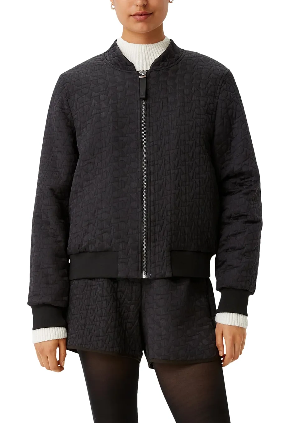 comma-blazer-gemustert-webware-jacke-gr-36 image 1