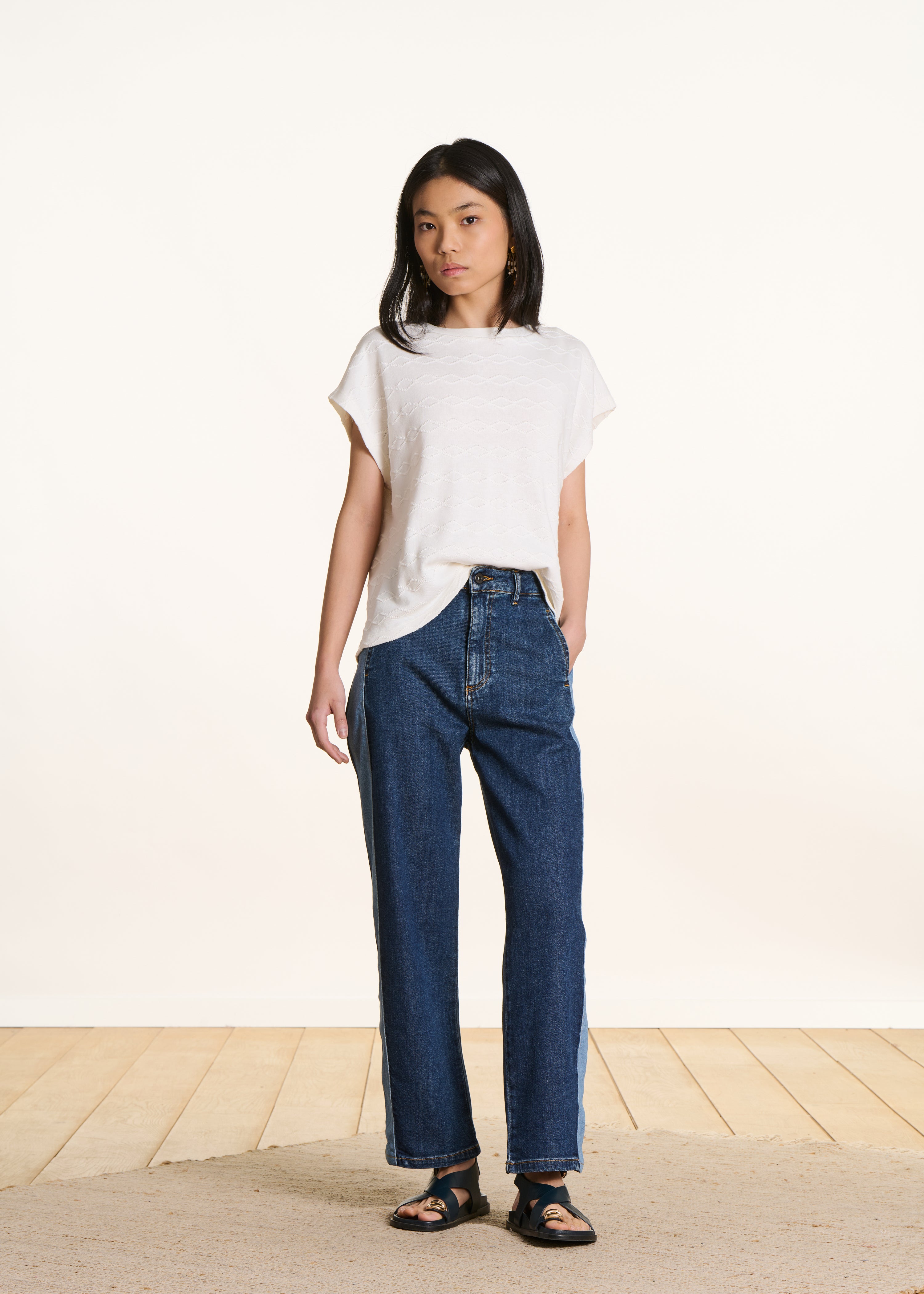 la-f-e-marabout-e-tops-fredy-oversize-t-shirt-wei-bio-baumwolle image 2