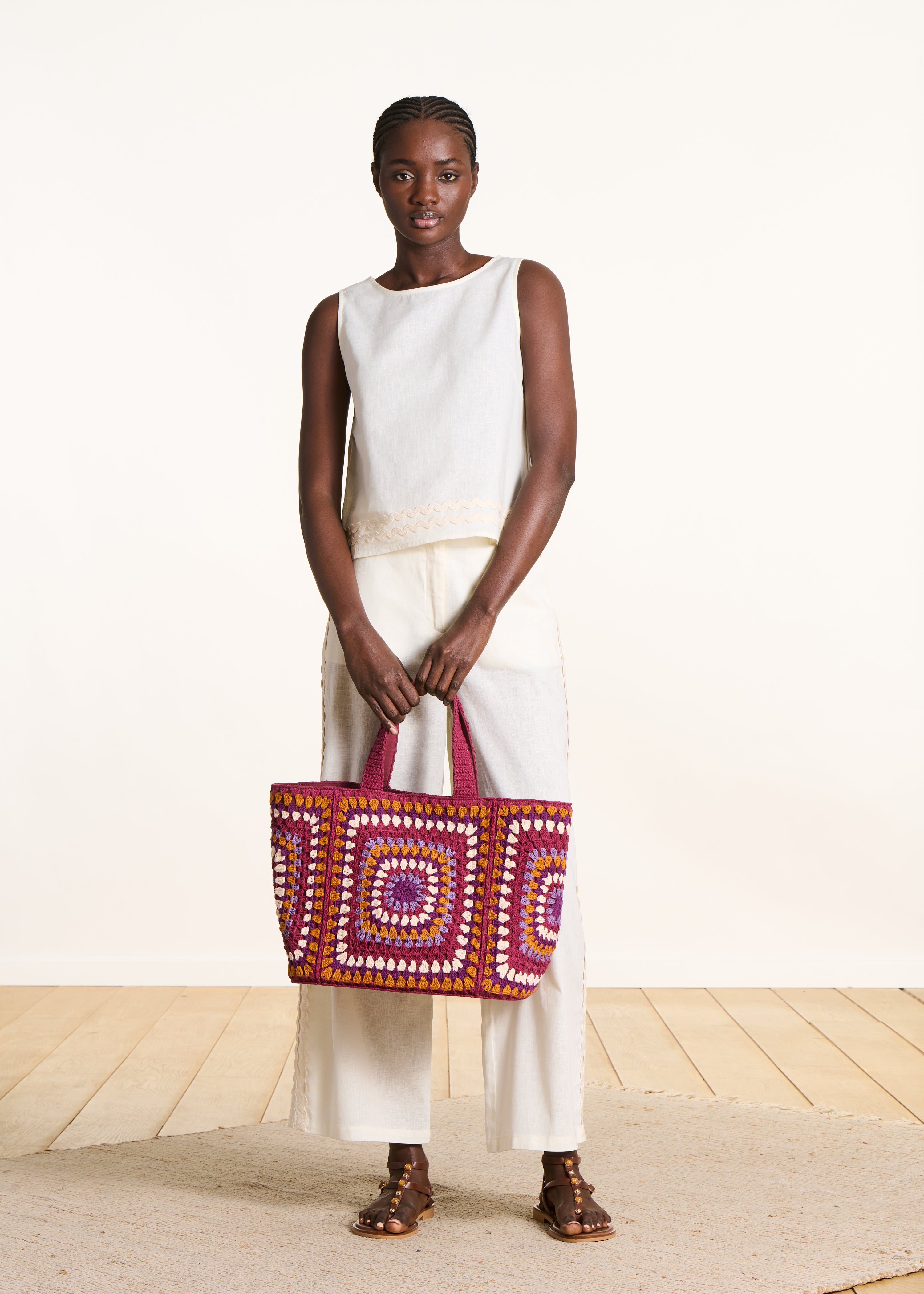 la-f-e-marabout-e-accessoires-shopper-bunt-h-kel-baumwolle image 3