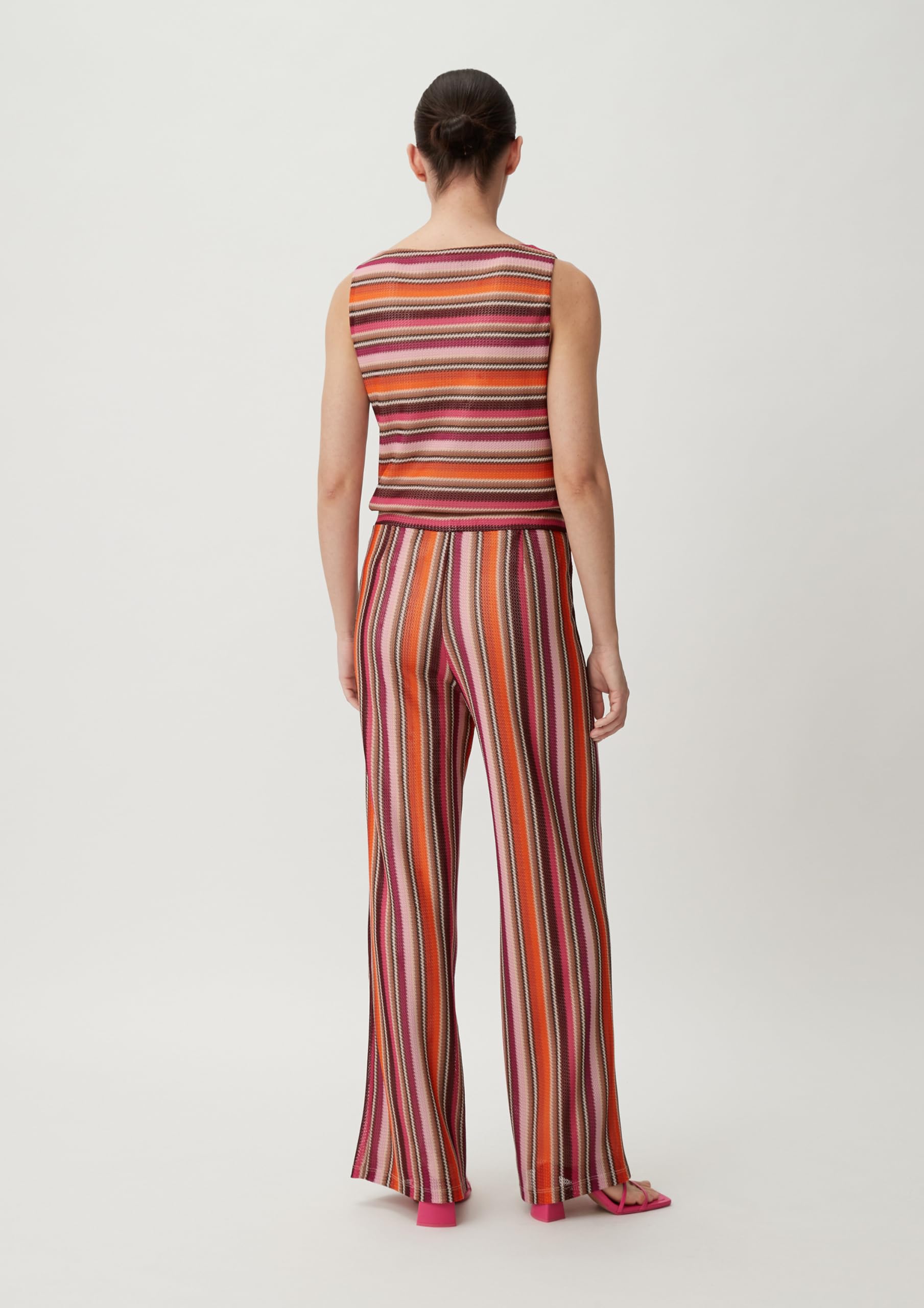 comma-2131495-hose-strickjersey-streifen-gr-36 image 8