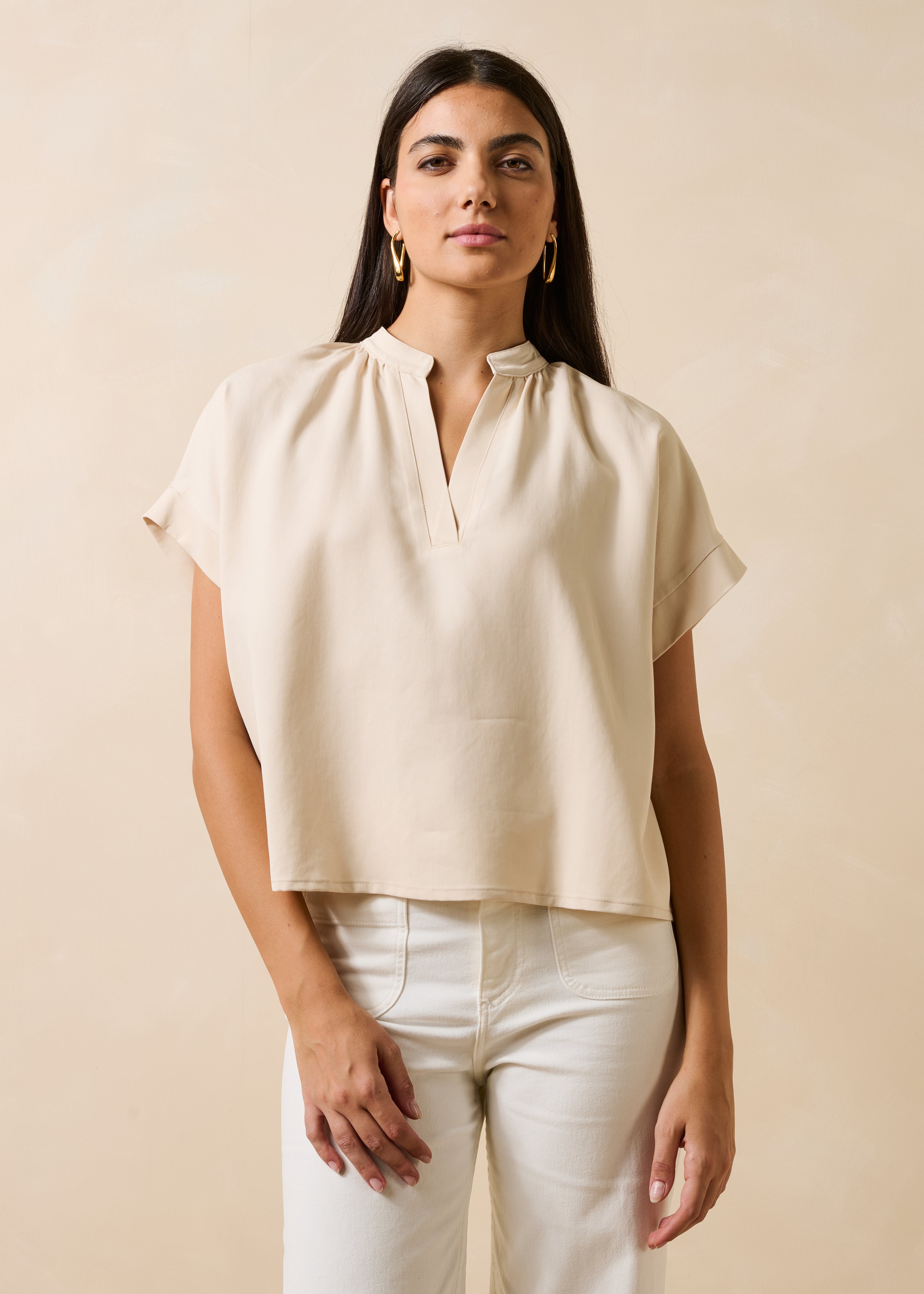 la-f-e-marabout-e-flacon-top-ecru-lyocell-satin image 1