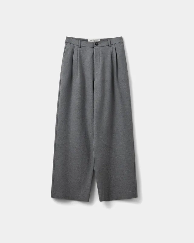 sofie-schnoor-women-rosalindsw-hose-grey-melange-woll-stoffhose image 1